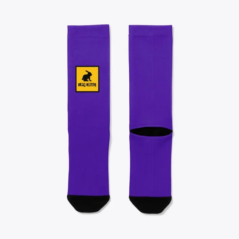 Black rabbit socks 